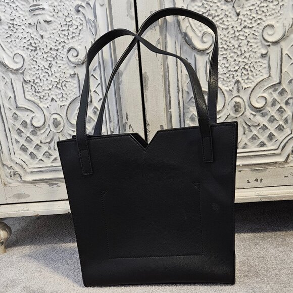 Pixie Mood Alicia Tote Bag - Black Vegan Leather - Picture 2 of 14